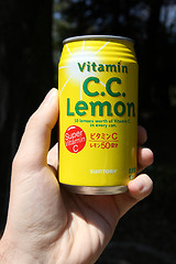 Image showing Suntory drink - C.C. Lemon