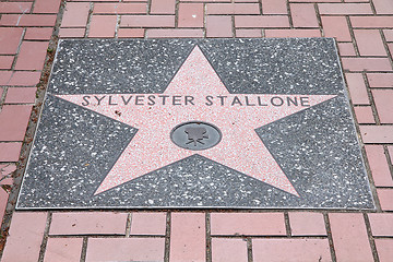 Image showing Sylvester Stallone star