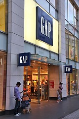 Image showing Gap store