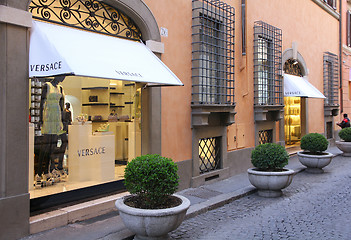 Image showing Versace in Rome, Italy