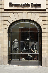 Image showing Ermenegildo Zegna boutique