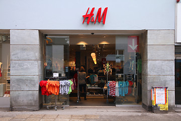 Image showing H&M in Copenhagen