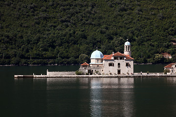 Image showing Church of Our Lady of the Rocks, Perast, Montenegro