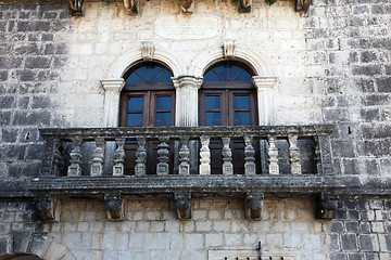 Image showing Old balcony