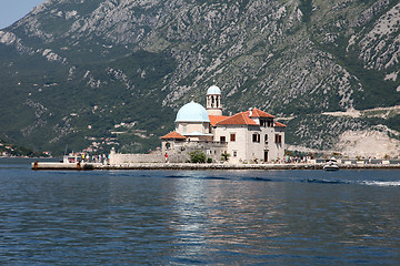Image showing Church of Our Lady of the Rocks, Perast, Montenegro