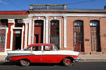 Image showing Oldtimer in Cuba