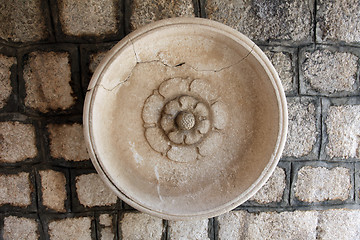 Image showing Fragment of Our Lady of the Rock church in Perast, Montenegro