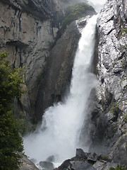 Image showing Yosemite Lower Falls