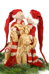 Image showing Santa lovers