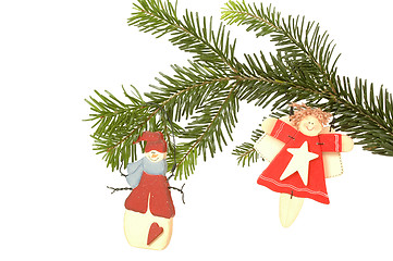 Image showing Angle and santa