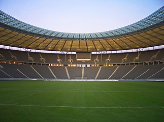 Image showing empty stadium