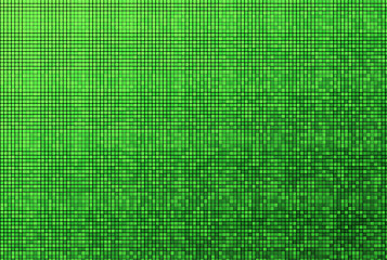 Image showing green mosaic pattern