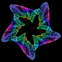Image showing spinning star