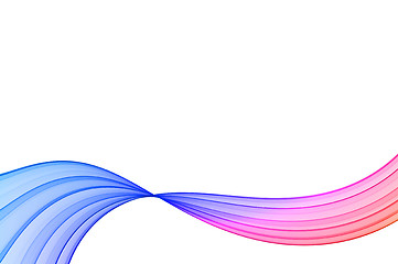 Image showing gradient ribbon