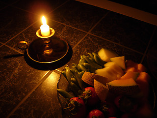 Image showing Romantic evening