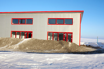 Image showing Frozen construction