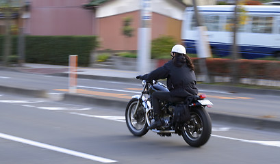 Image showing Biker