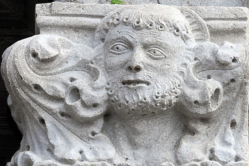 Image showing Bas-relef on San Biagio Church