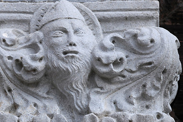 Image showing Bass-relief on San Biagio Church