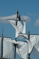 Image showing Pirat flag