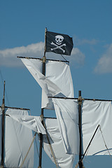 Image showing Pirat flag