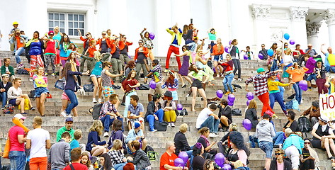 Image showing Helsinki Pride gay parade