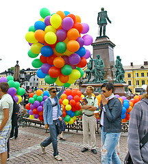 Image showing Helsinki Pride gay parade