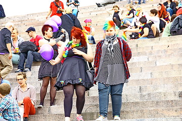 Image showing Helsinki Pride gay parade