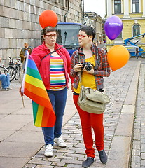 Image showing Helsinki Pride gay parade