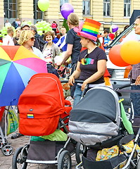 Image showing Helsinki Pride gay parade