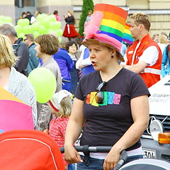 Image showing Helsinki Pride gay parade