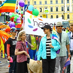 Image showing Helsinki Pride gay parade