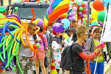 Image showing Helsinki Pride gay parade