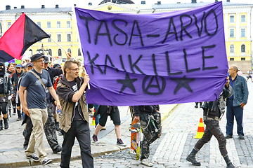 Image showing Helsinki Pride gay parade