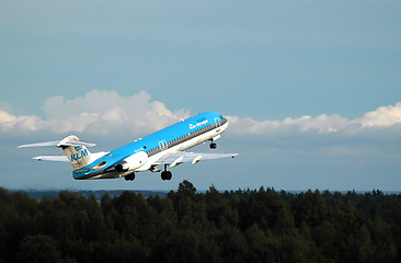 Image showing KLM take off # 04