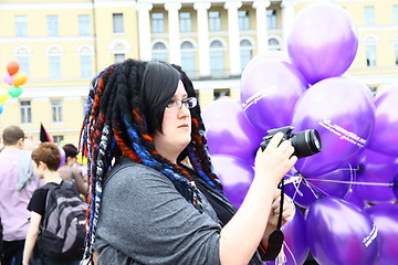 Image showing Helsinki Pride gay parade