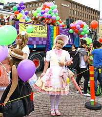 Image showing Helsinki Pride gay parade