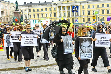 Image showing Helsinki Pride gay parade