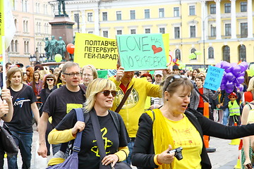 Image showing Helsinki Pride gay parade