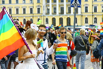 Image showing Helsinki Pride gay parade