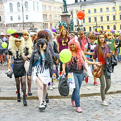 Image showing Helsinki Pride gay parade