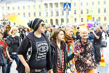 Image showing Helsinki Pride gay parade