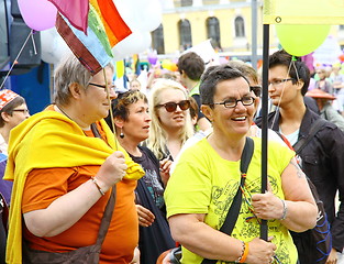 Image showing Helsinki Pride gay parade