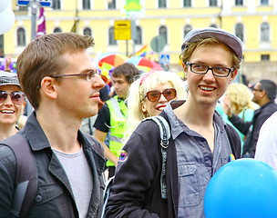 Image showing Helsinki Pride gay parade