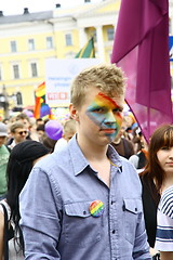 Image showing Helsinki Pride gay parade