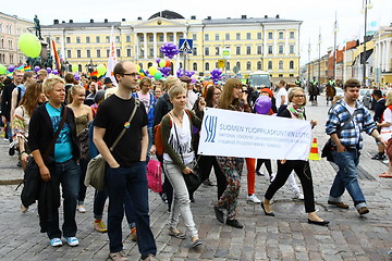 Image showing Helsinki Pride gay parade