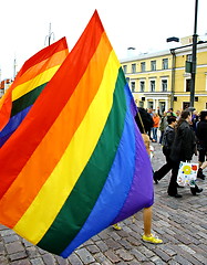 Image showing Helsinki Pride gay parade