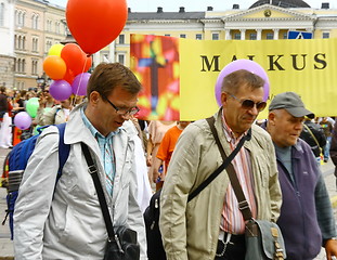 Image showing Helsinki Pride gay parade