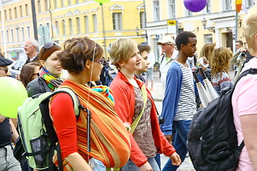 Image showing Helsinki Pride gay parade