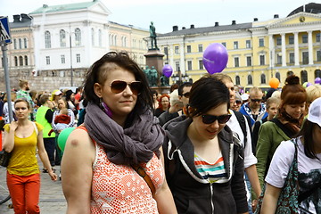 Image showing Helsinki Pride gay parade